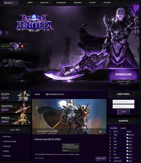 homepage site metin2